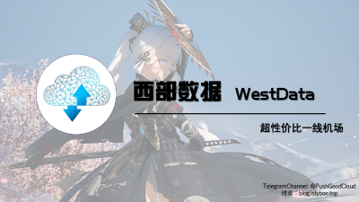 [机场推荐] 西部数据 - WestData